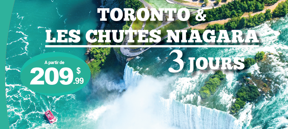 Toronto & Niagara Falls 3 Days